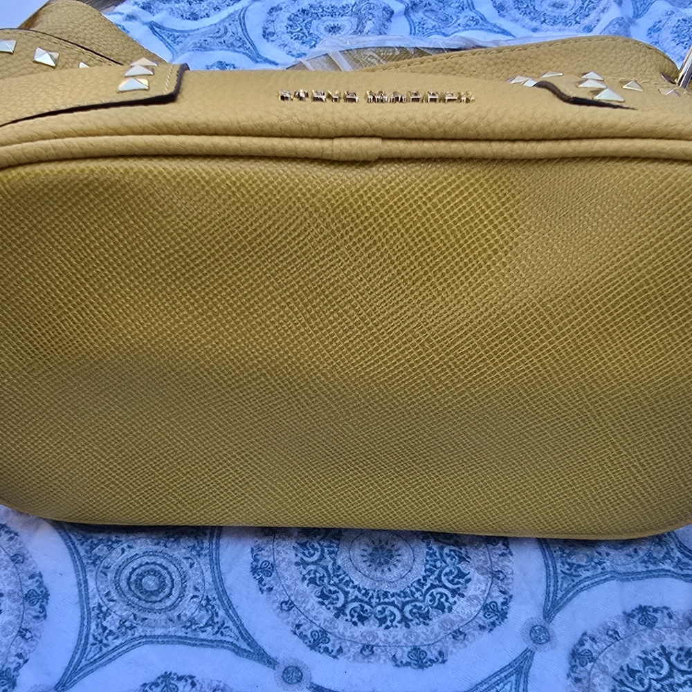 Steve Madden Yellow Studded Women's Bag - Picture 6 of 6
